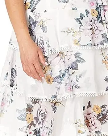 City Chic Women's Apparel Women's Plus Size Dress Summer Love Size 16W | White