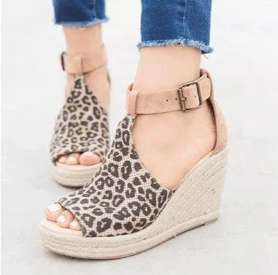 Espadrille Wedge Sandals