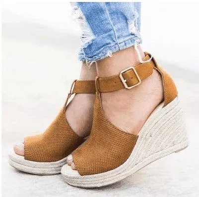 Espadrille Wedge Sandals