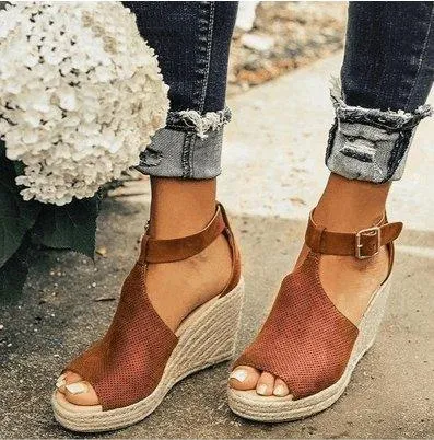 Espadrille Wedge Sandals