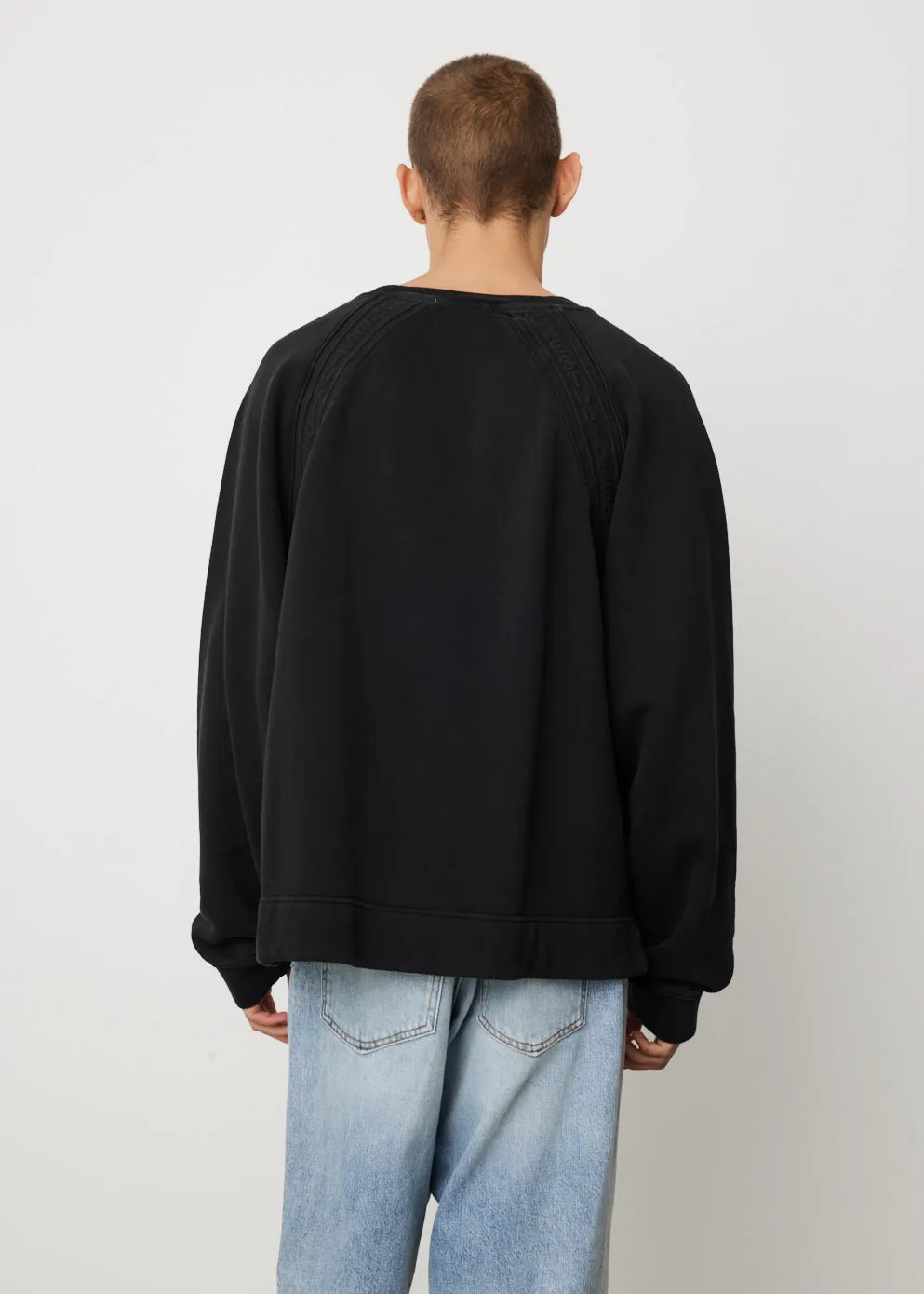 Farmy Chain Rib Crewneck Sweatshirt