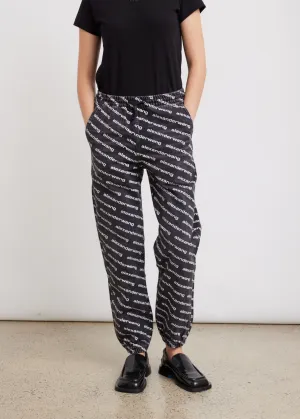 Logo Print Joggers