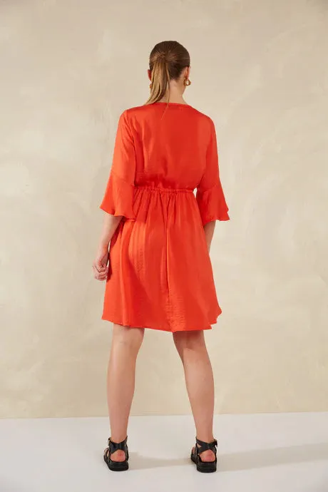 Portofino Tie Dress Aperol