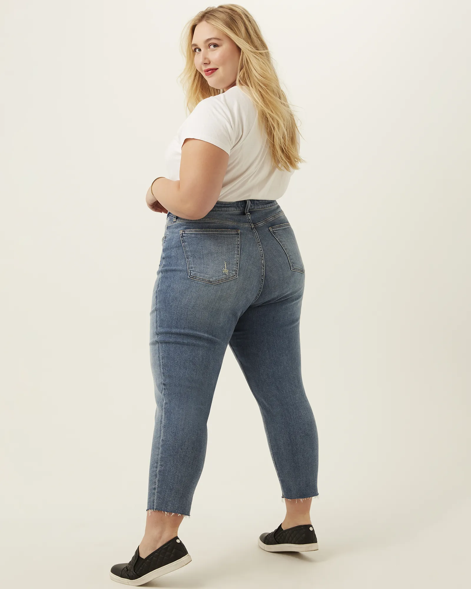 Rachel High Rise Mom Jean | Light Wash