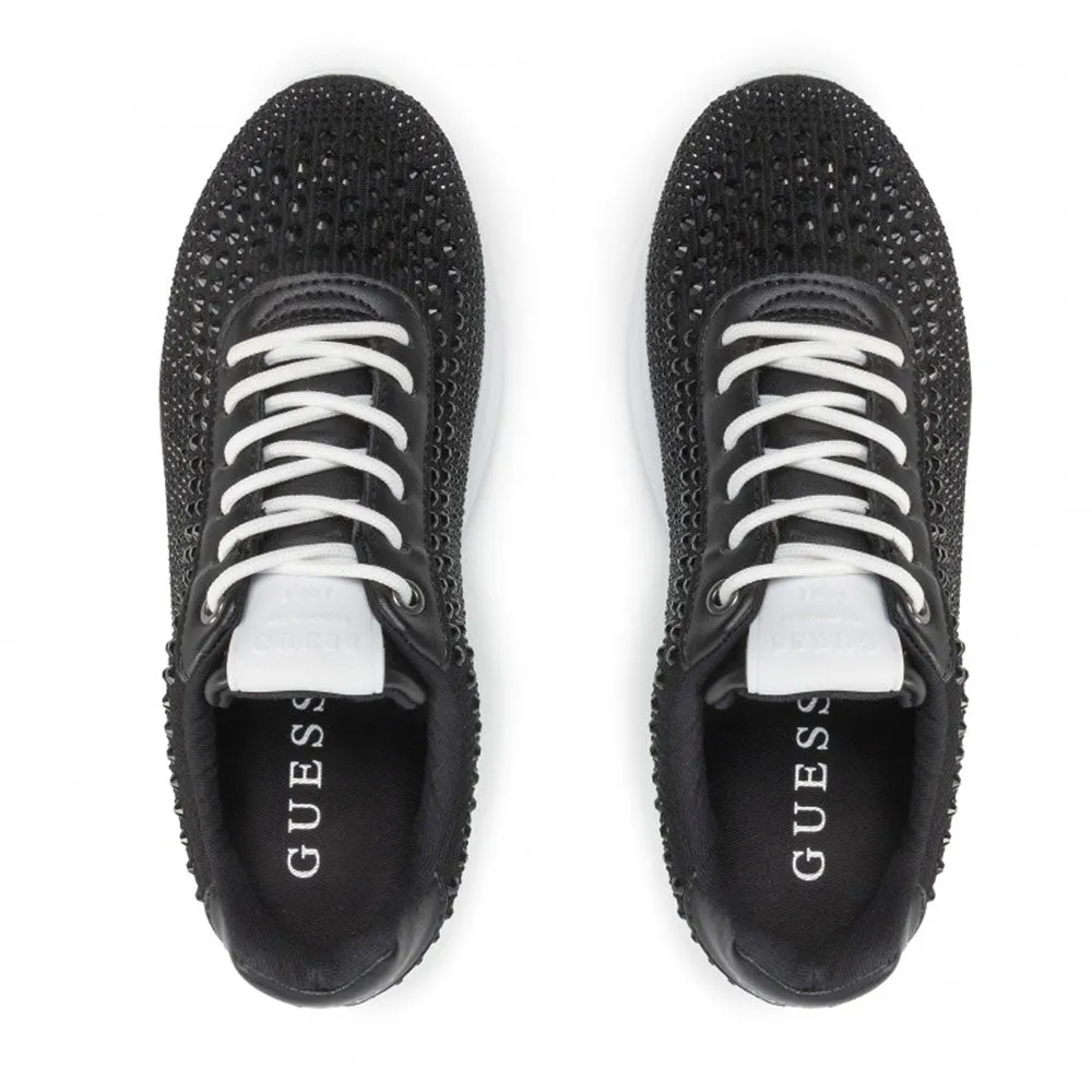 Scarpe Donna GUESS Sneakers Linea Deglitz Colore Nero