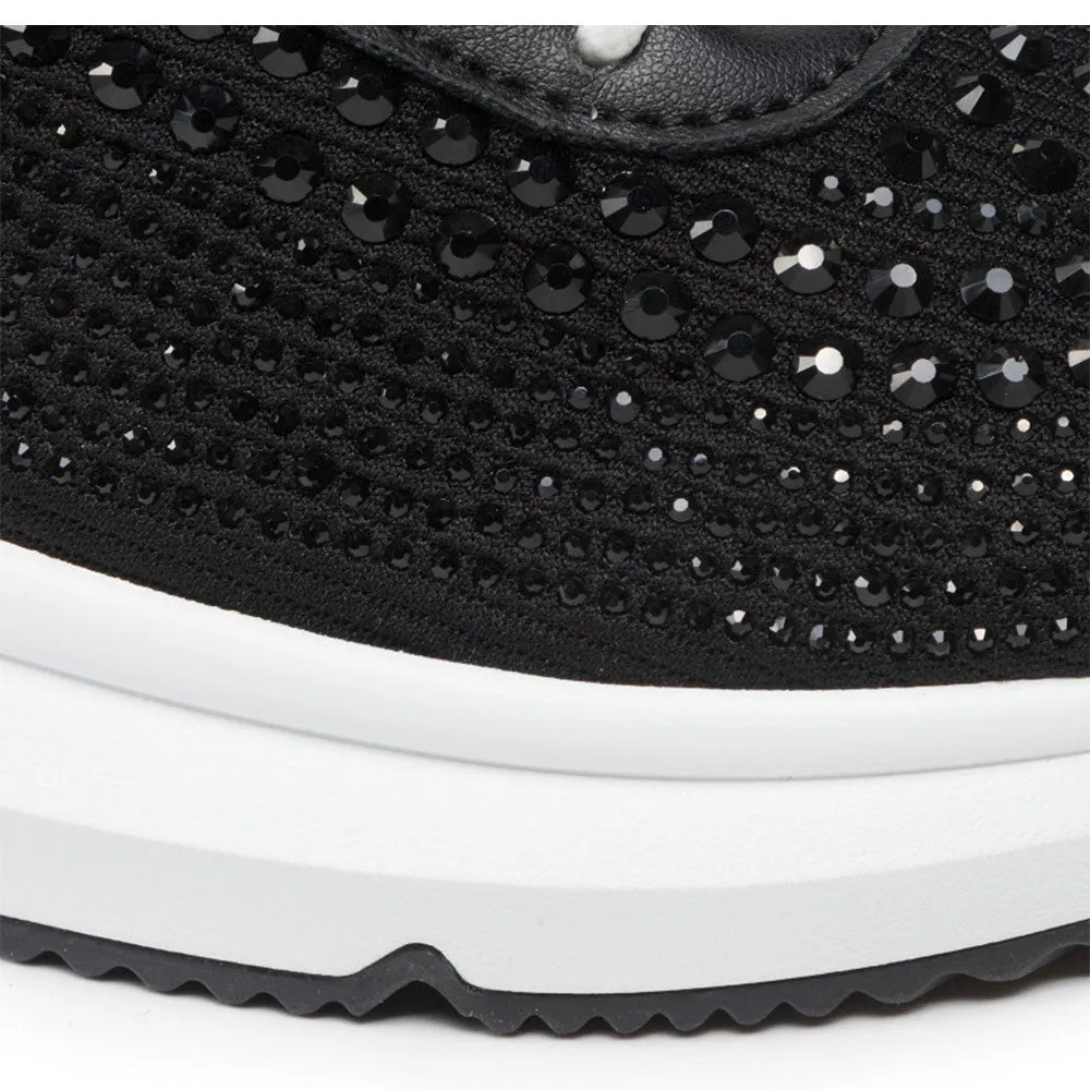 Scarpe Donna GUESS Sneakers Linea Deglitz Colore Nero