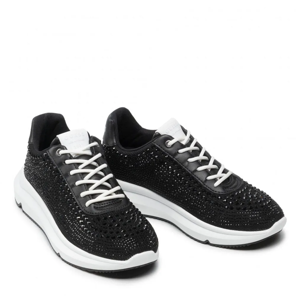 Scarpe Donna GUESS Sneakers Linea Deglitz Colore Nero