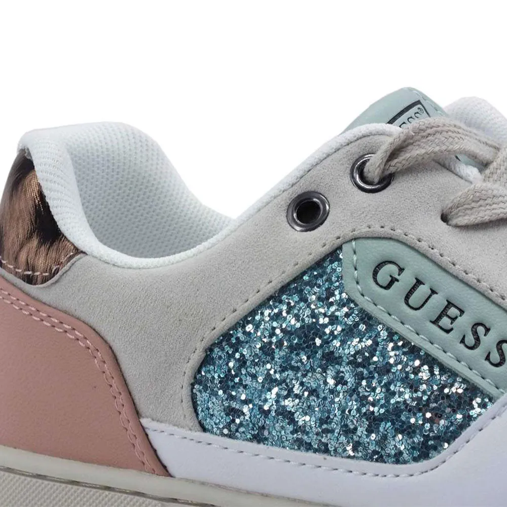 Scarpe Donna GUESS Sneakers Linea Julien Colore White - Black