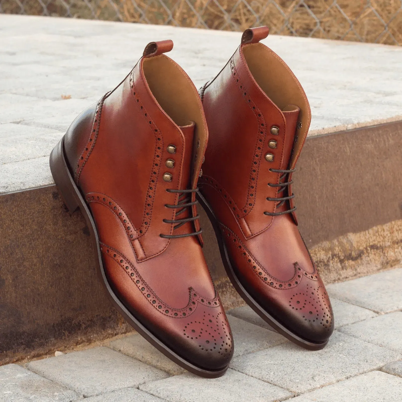 Timon Military Brogue Boots II