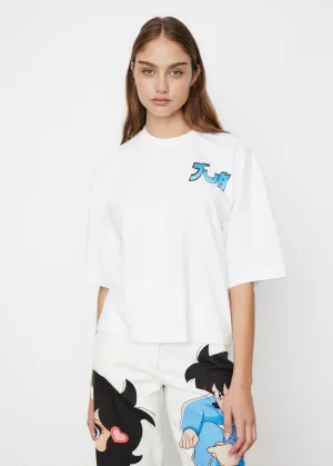 x Run Hany Print Boxy T-Shirt