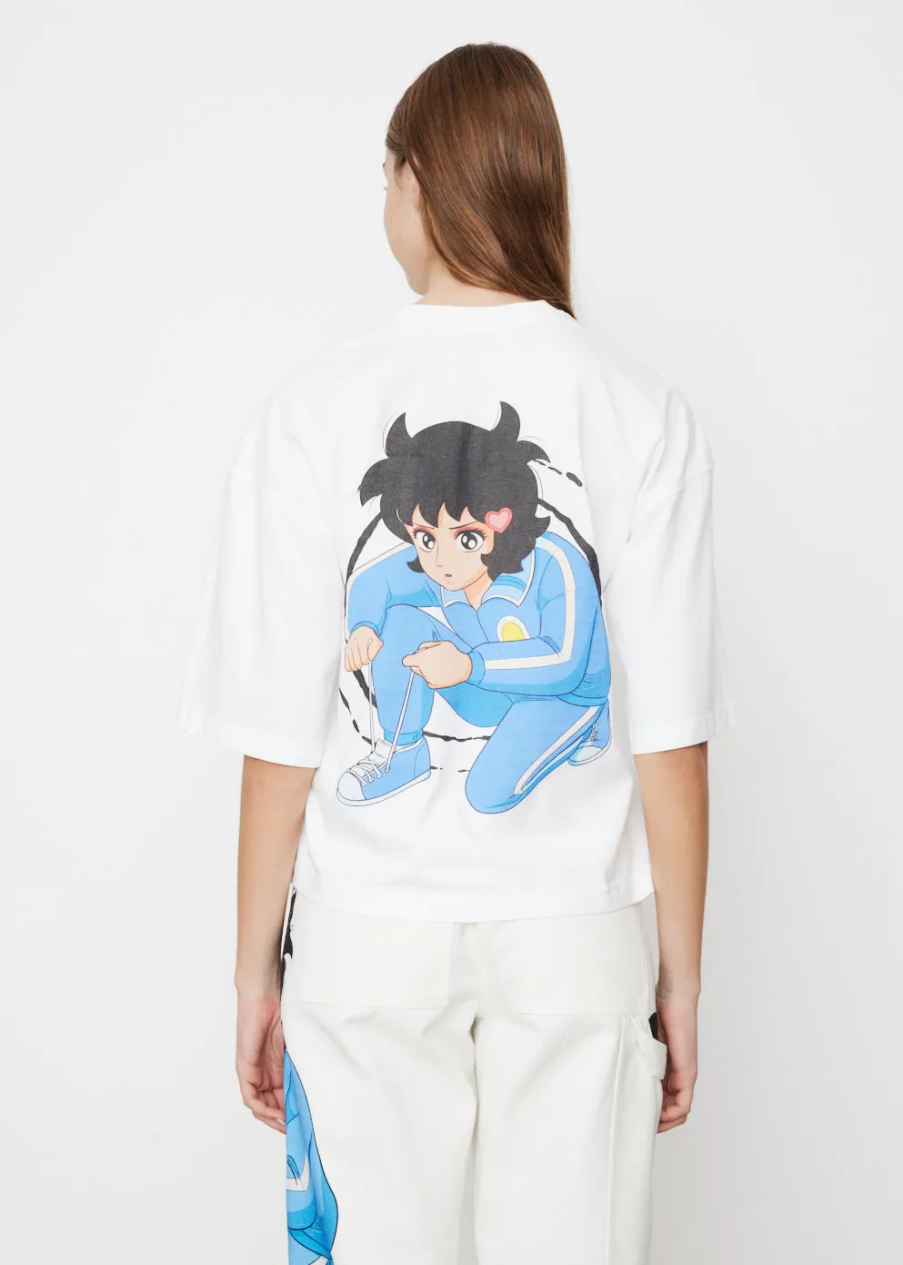 x Run Hany Print Boxy T-Shirt