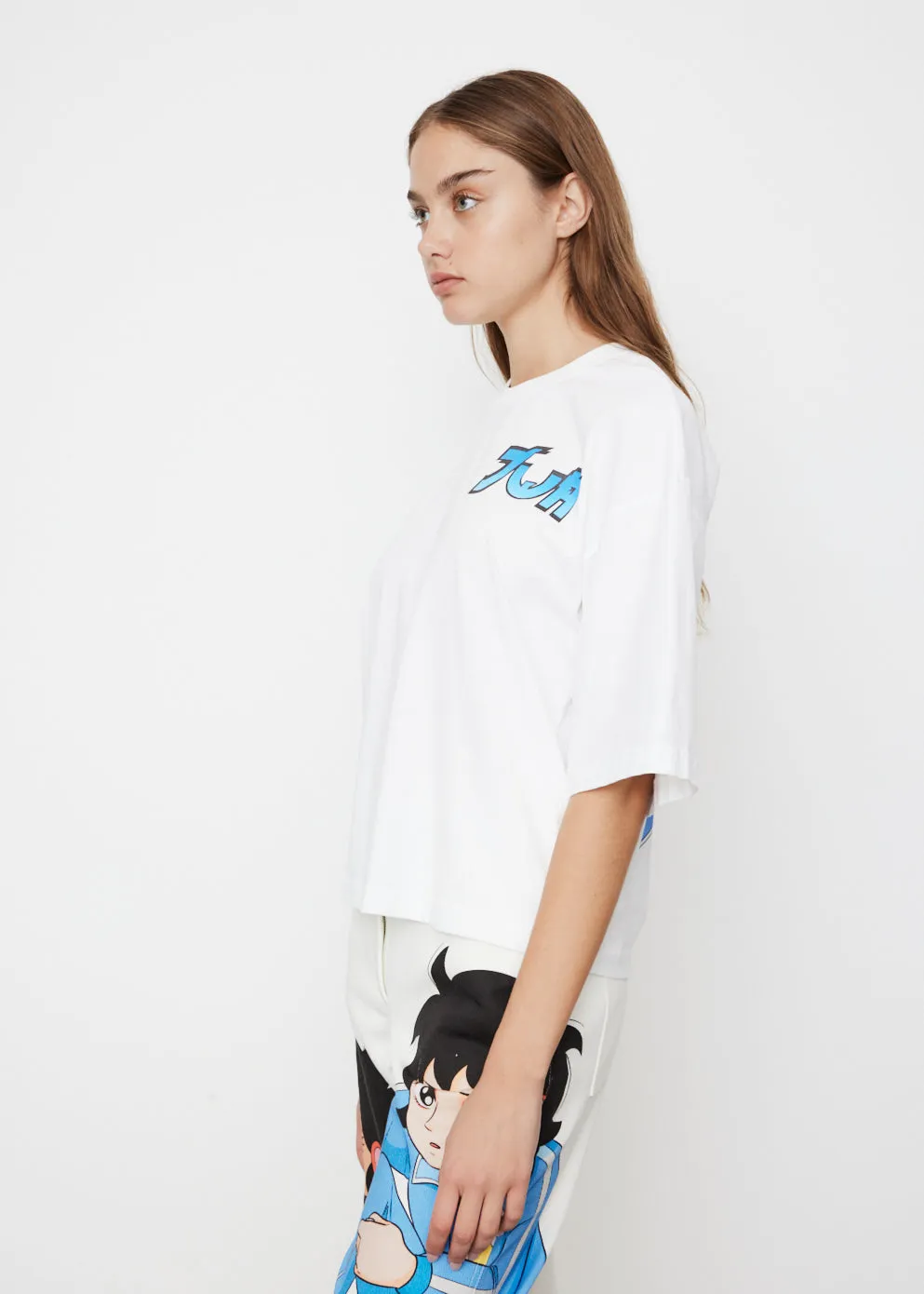 x Run Hany Print Boxy T-Shirt